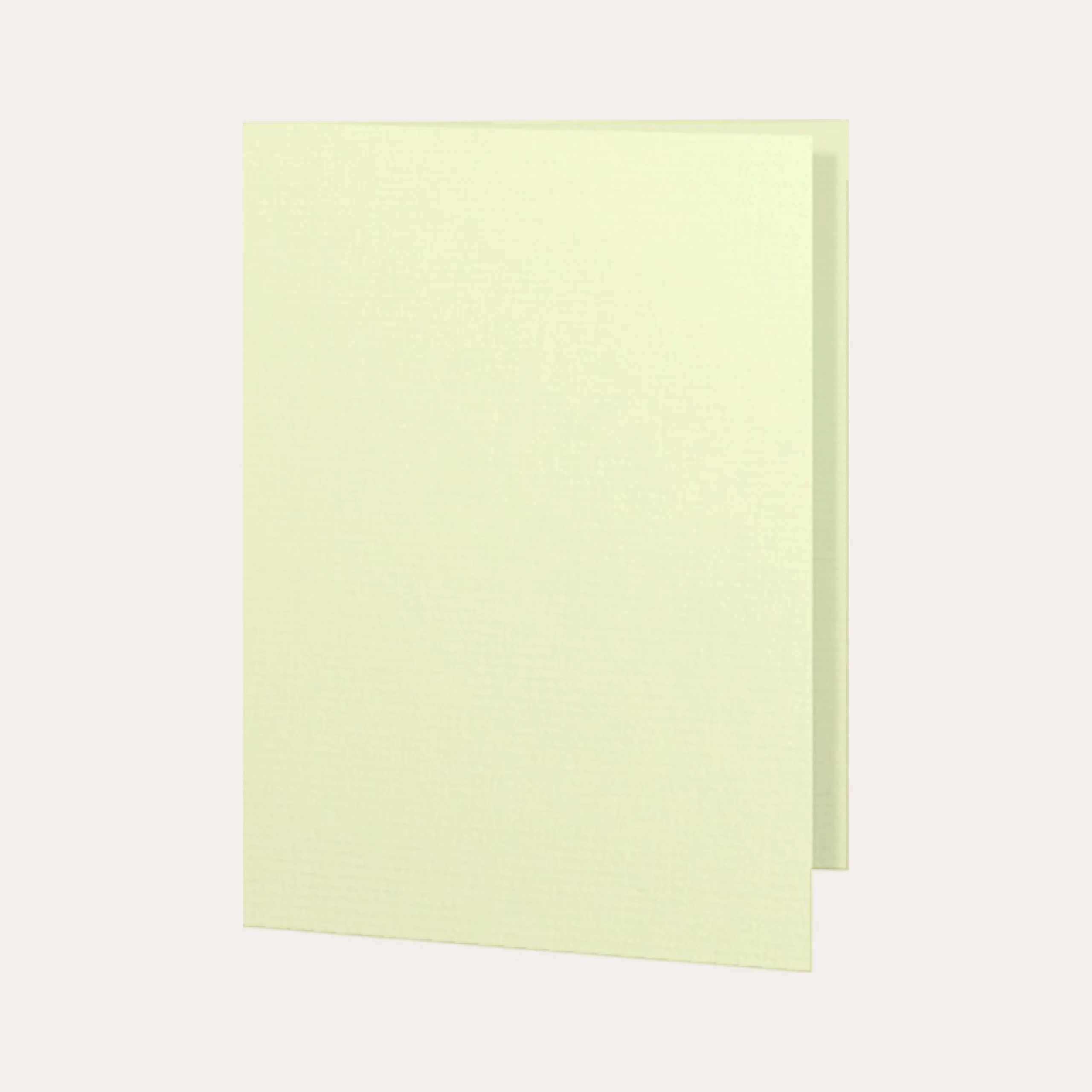 A6 Cards Double Portrait 5-pack Lime