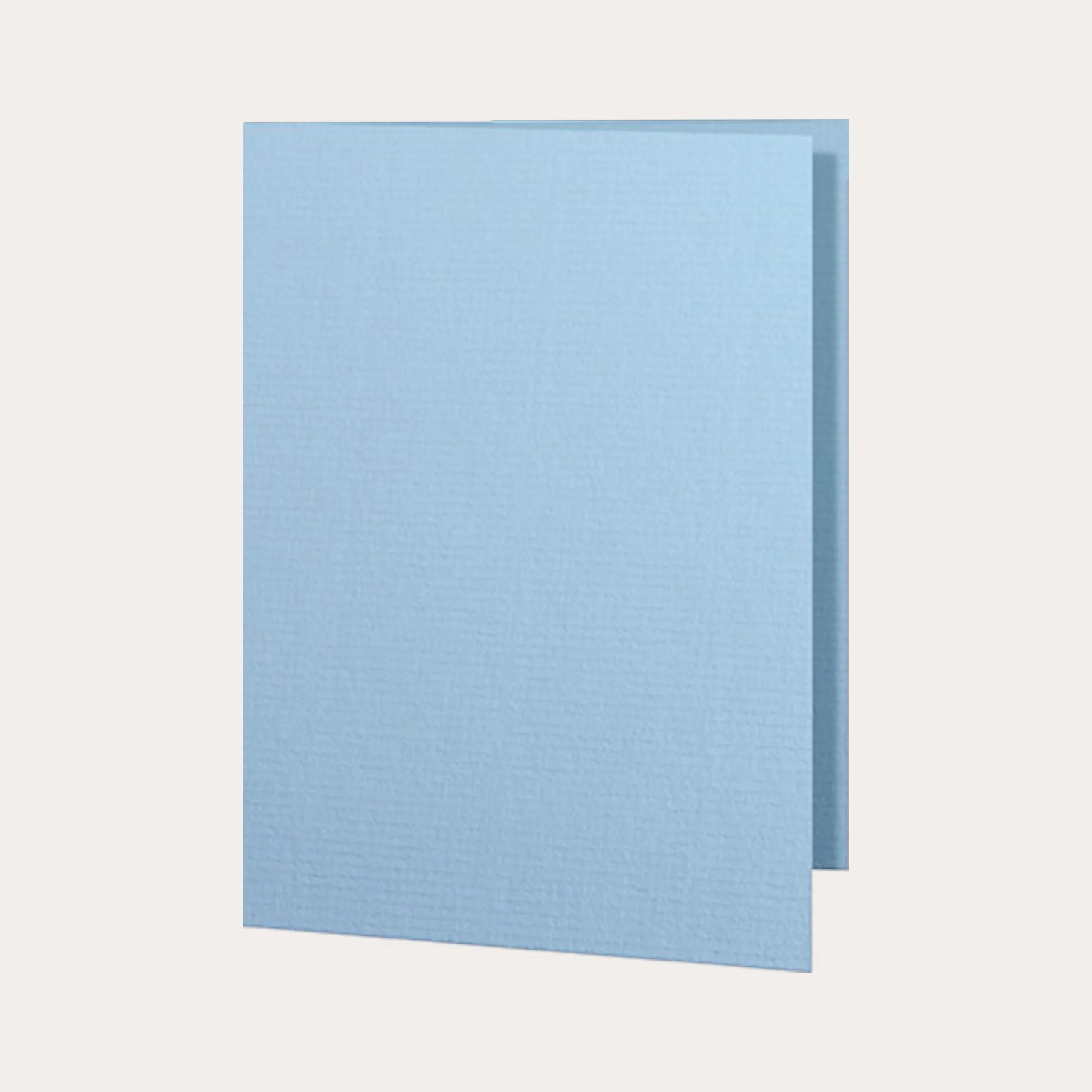 A6 Cards Double Portrait 5-pack Light Blue