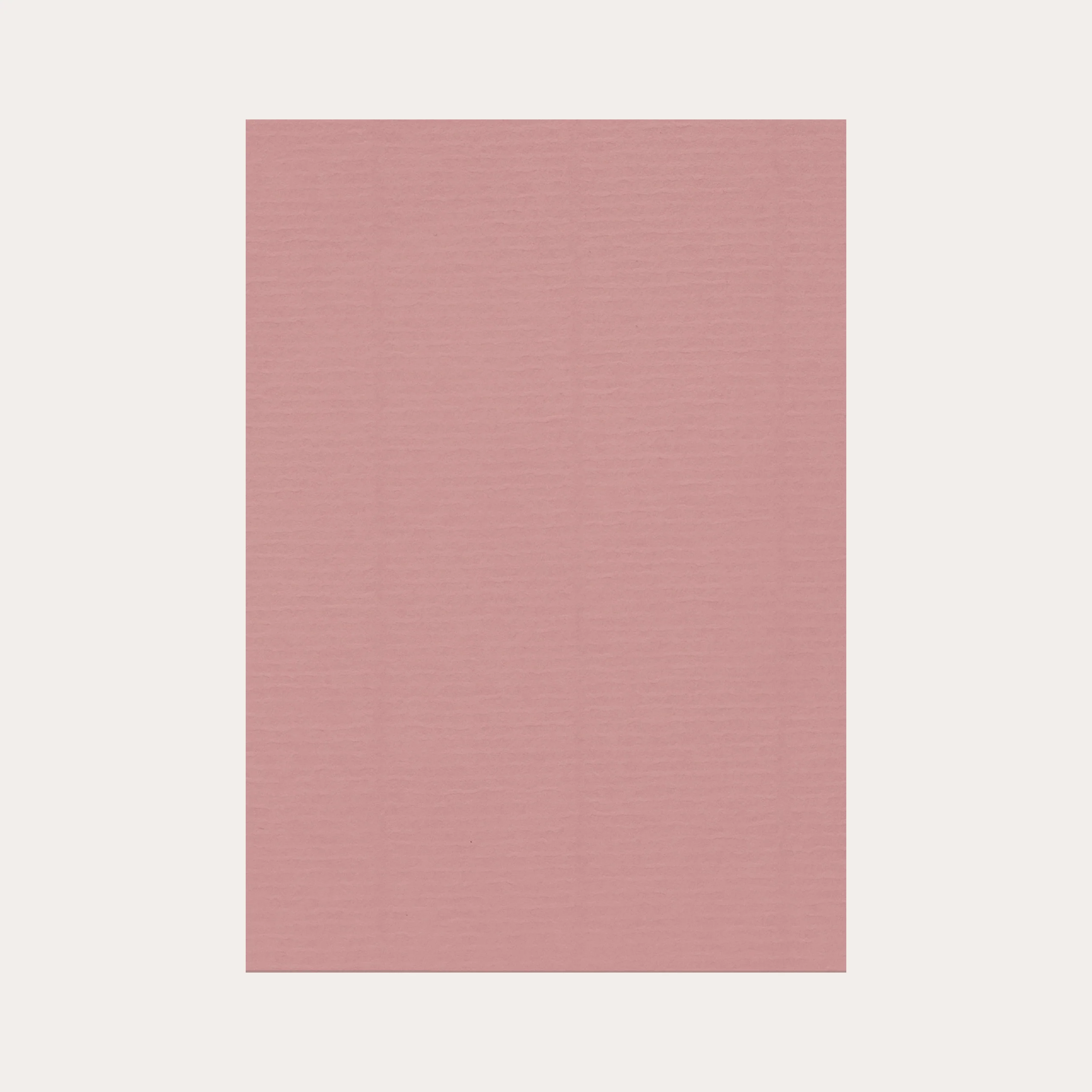 A6 Cards Single 10-pack Dusty Pink
