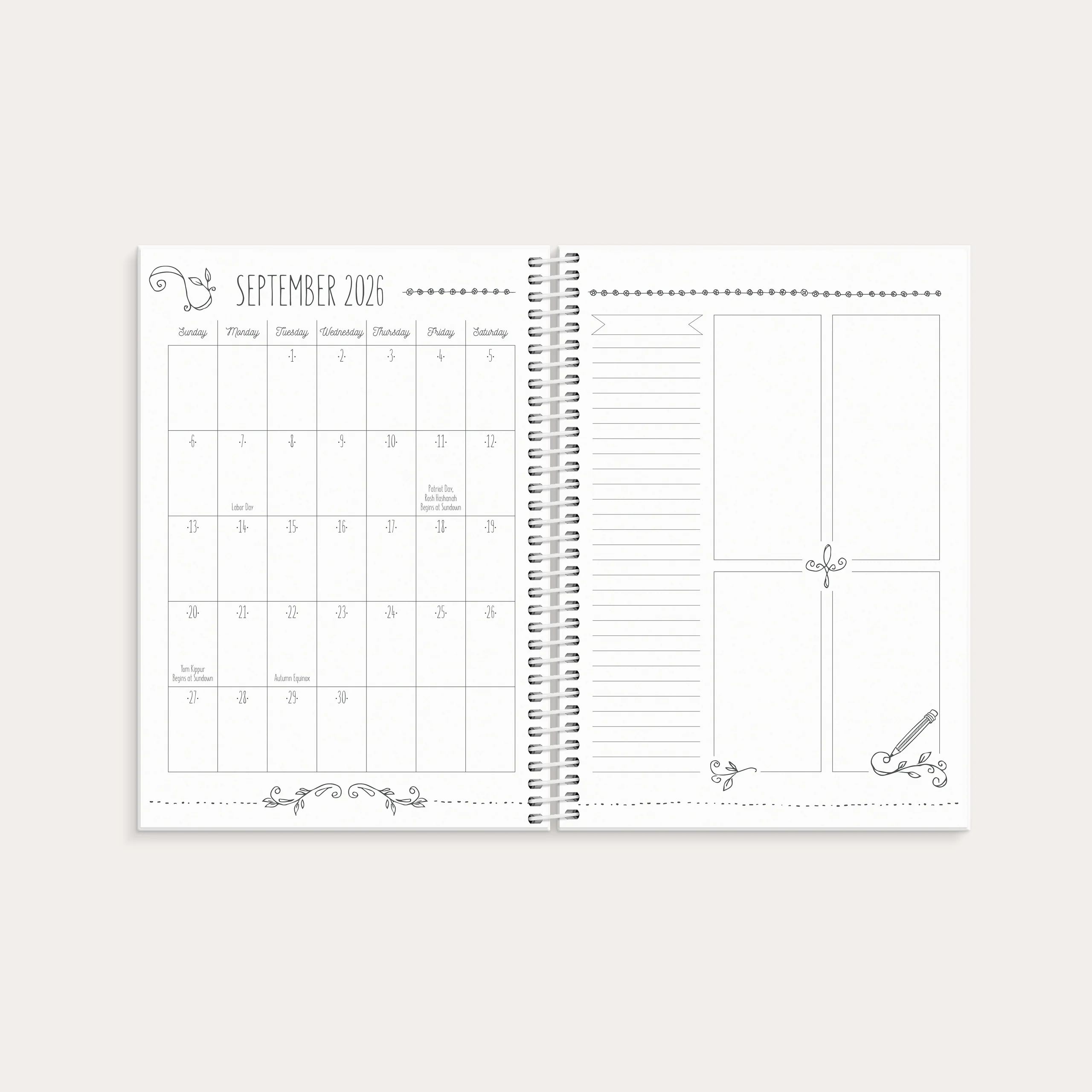 Calendar Doodle 2026 - Image 3