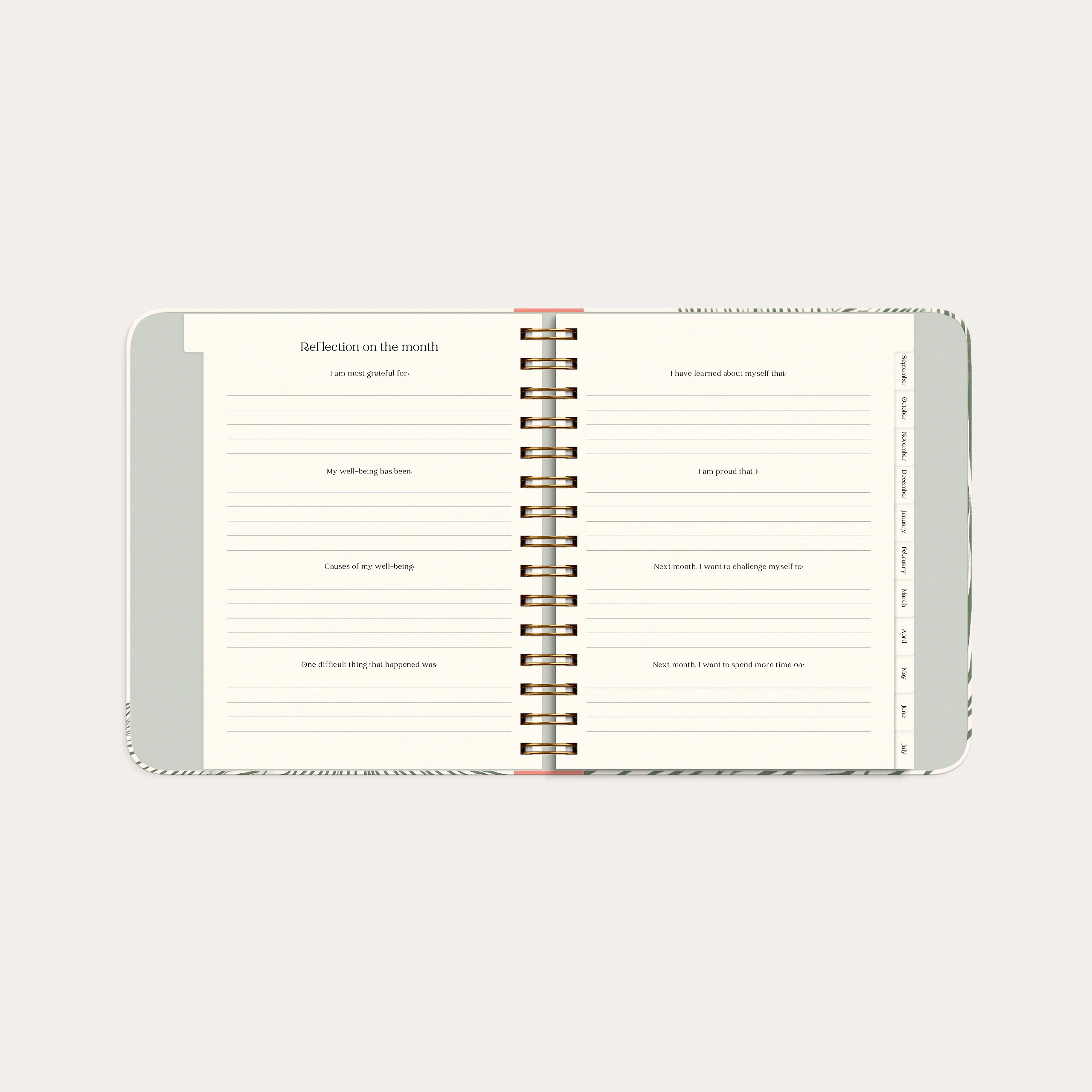 Life Planner Decor Green Flow 26/27 - Image 3