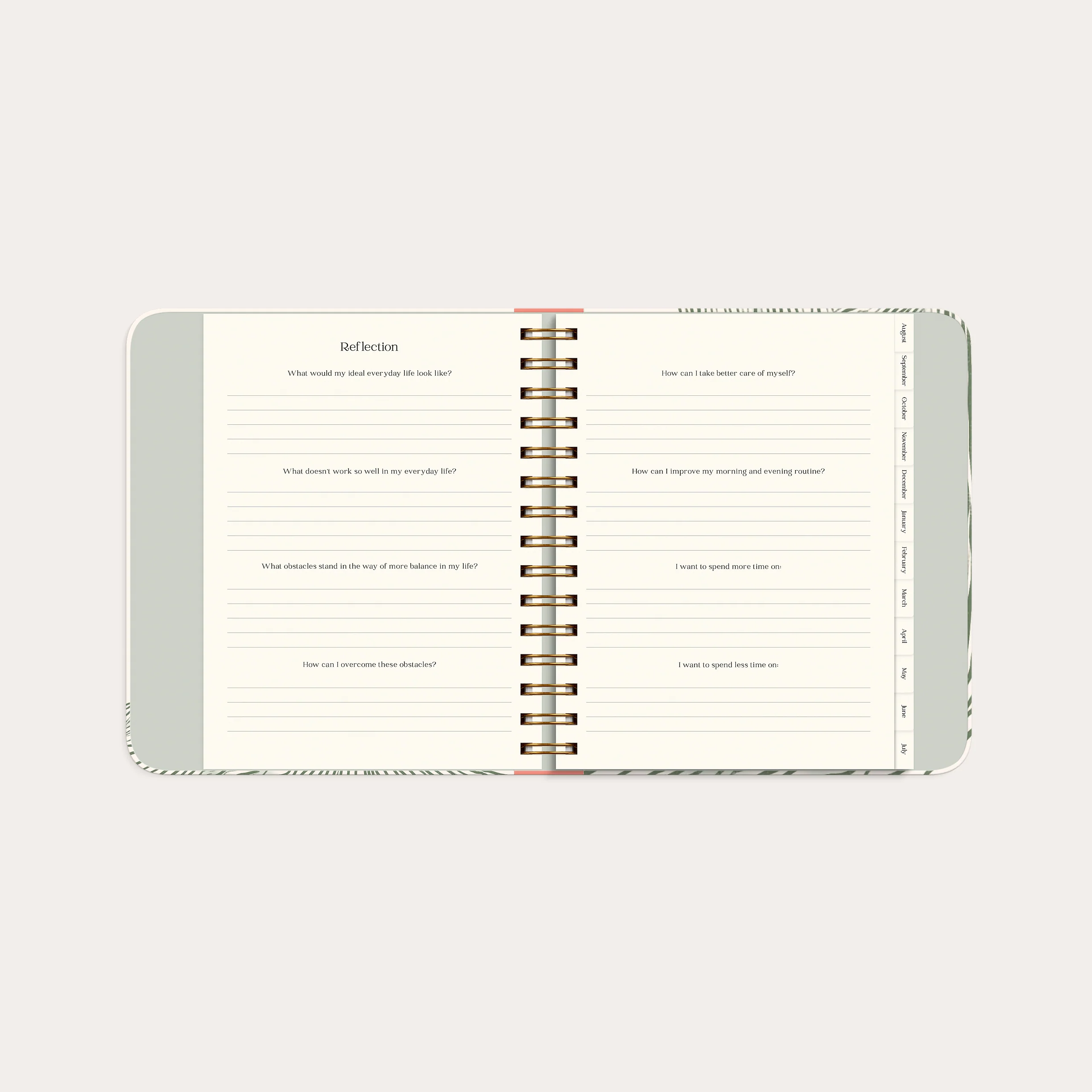 Life Planner Decor Green Flow 26/27 - Image 7