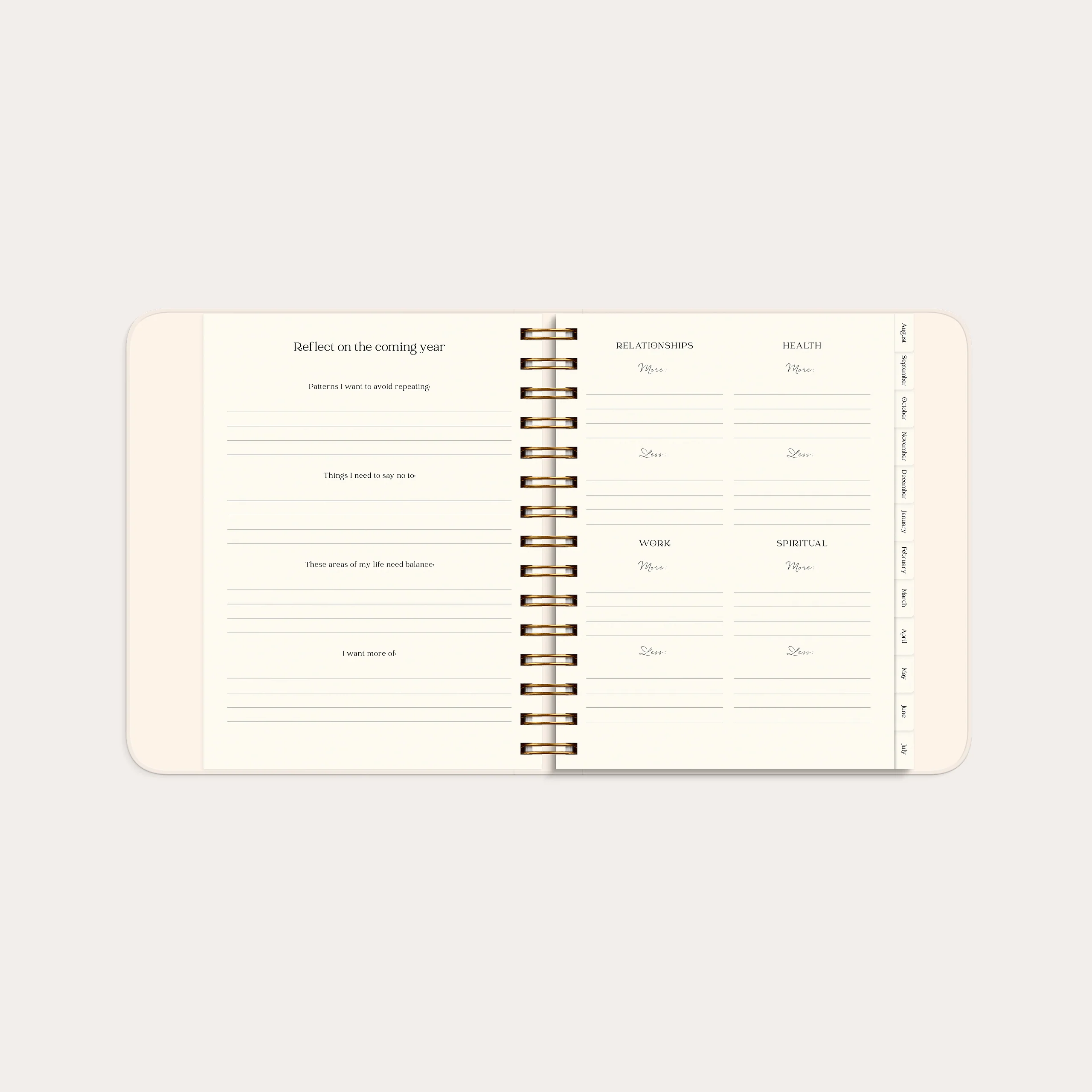Life Planner Pastel Flowers 26/27 - Image 10