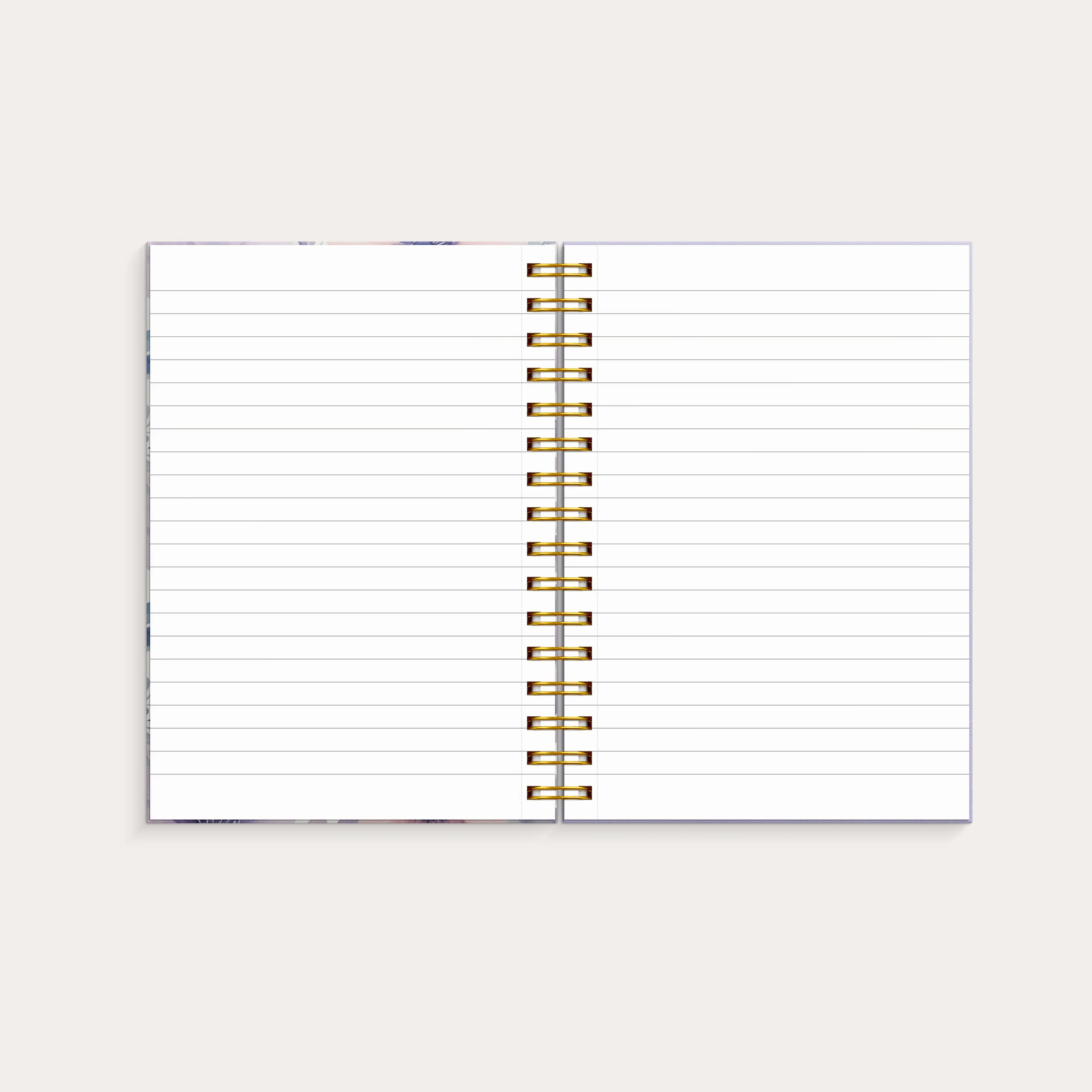 Notebook A5 Lilac flowers - Image 2