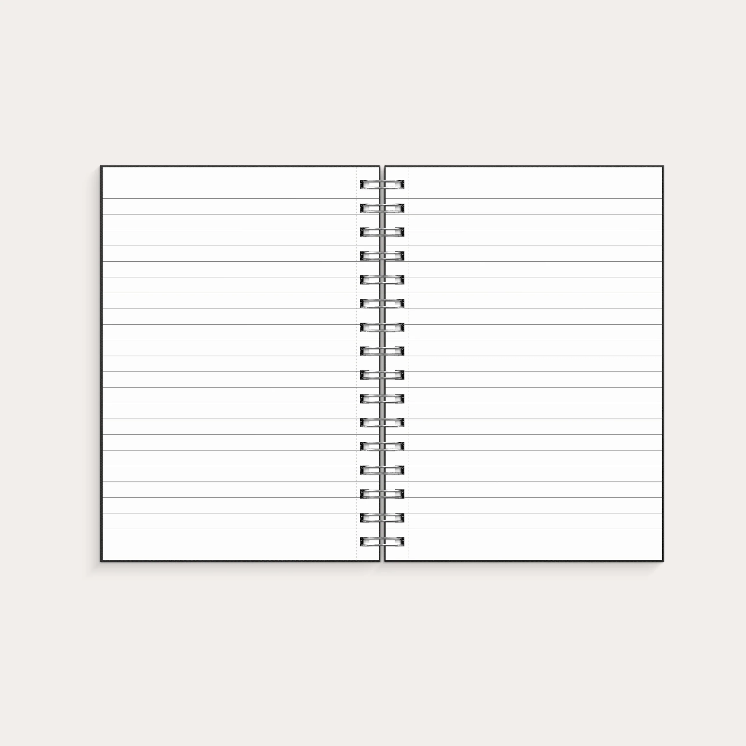 Notebook A5 Silver Flower - Image 2