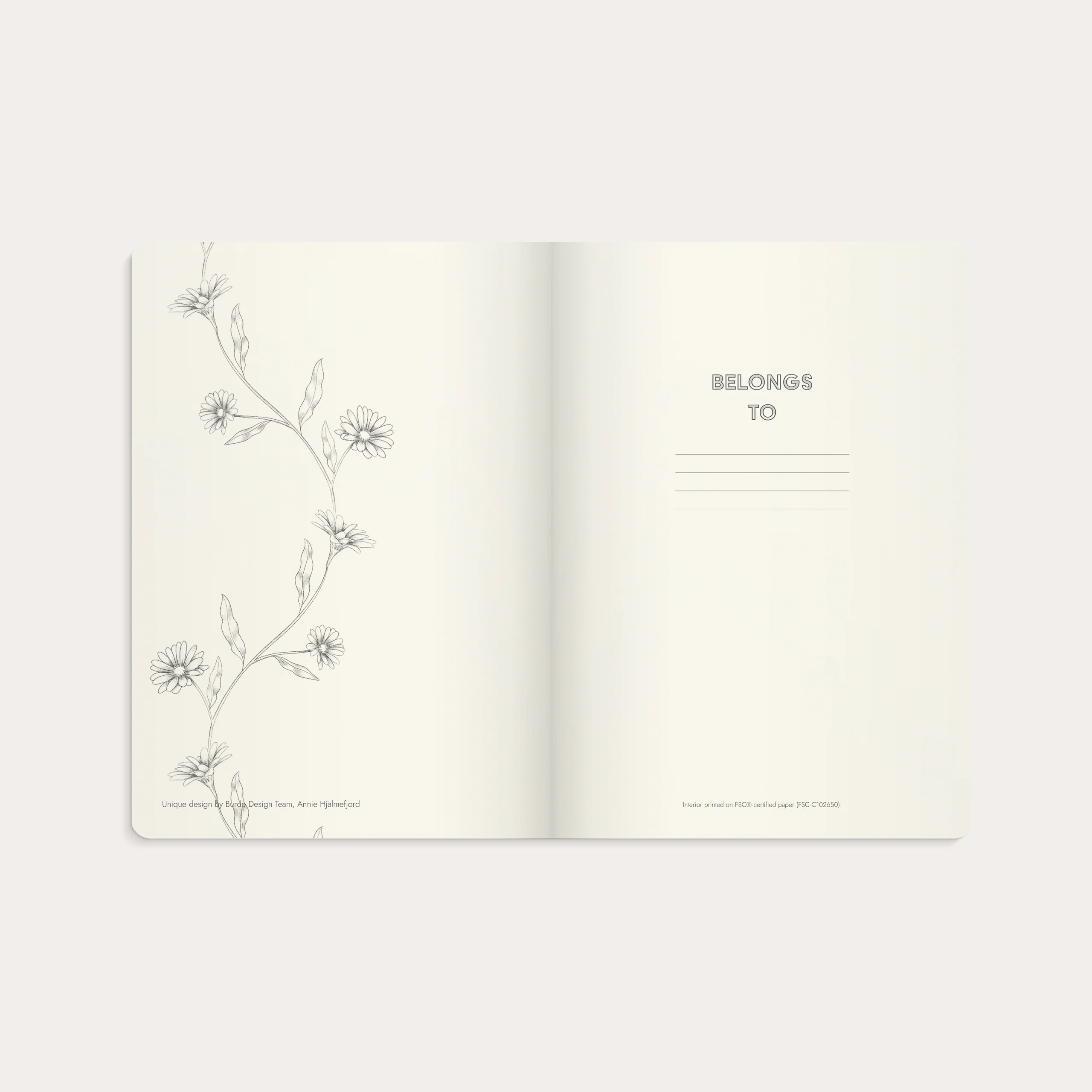 Notebook Deluxe A5 Butterfly - Image 3