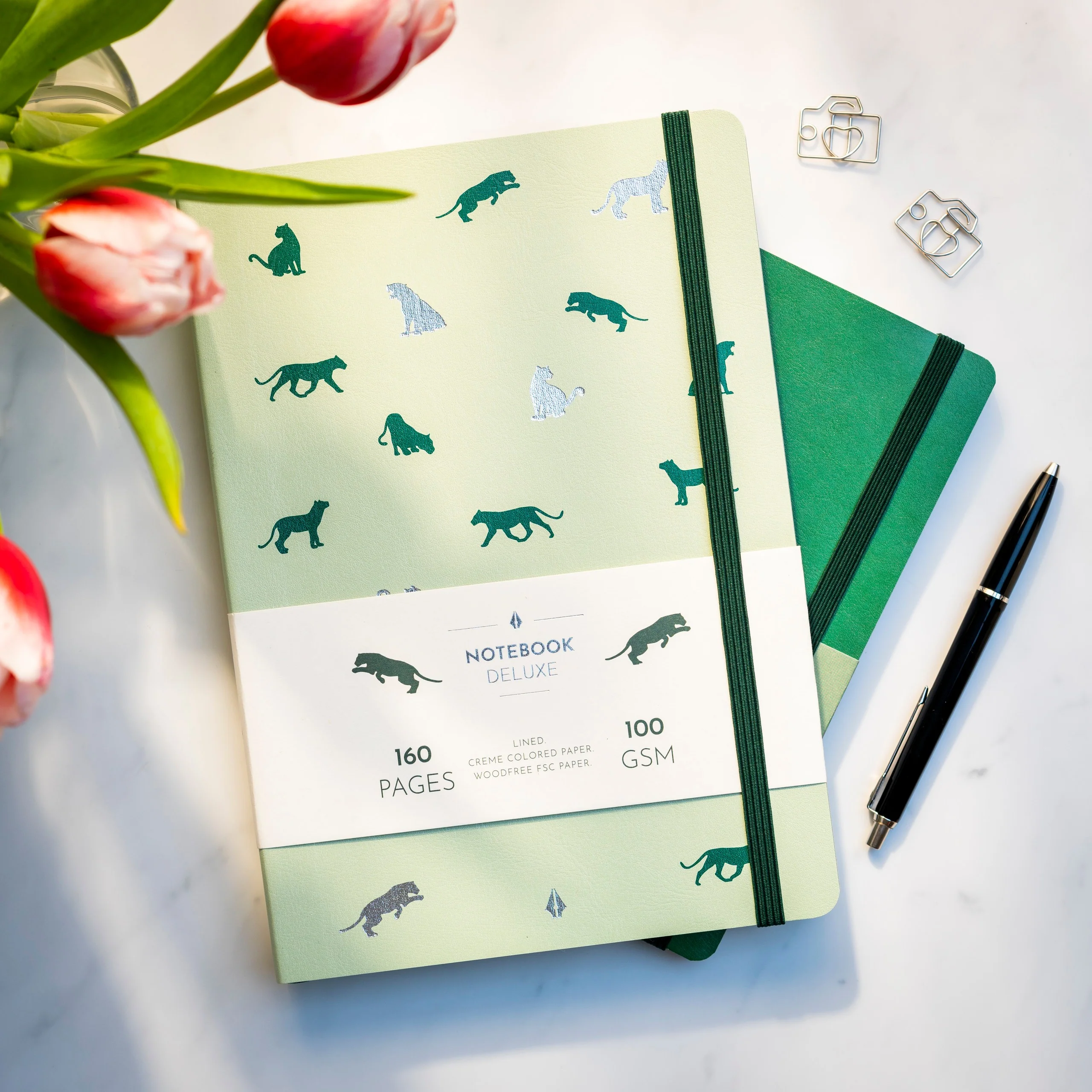 Notebook Deluxe A5 green - Image 3