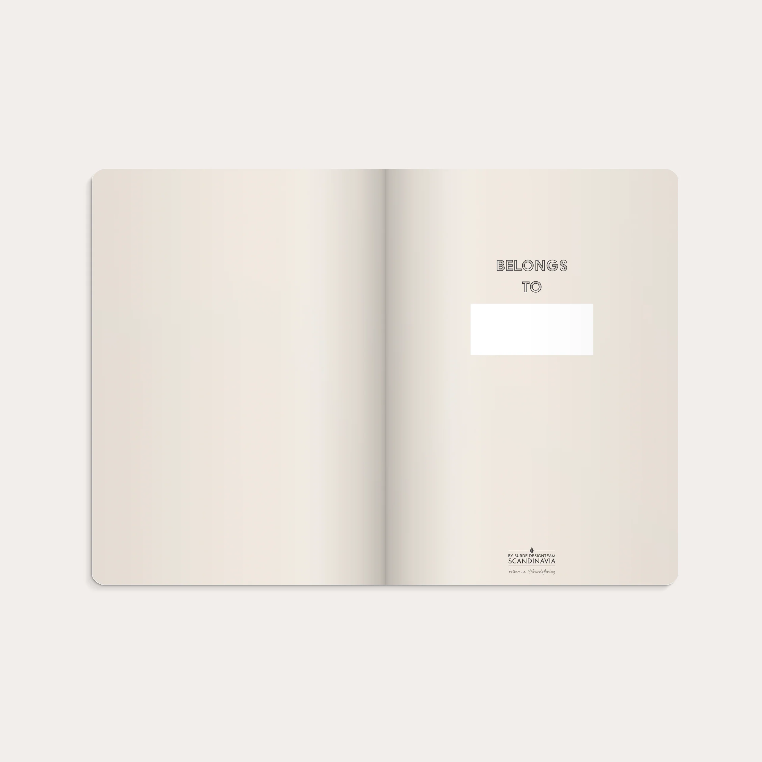 Notebook Deluxe B5 beige - Image 5