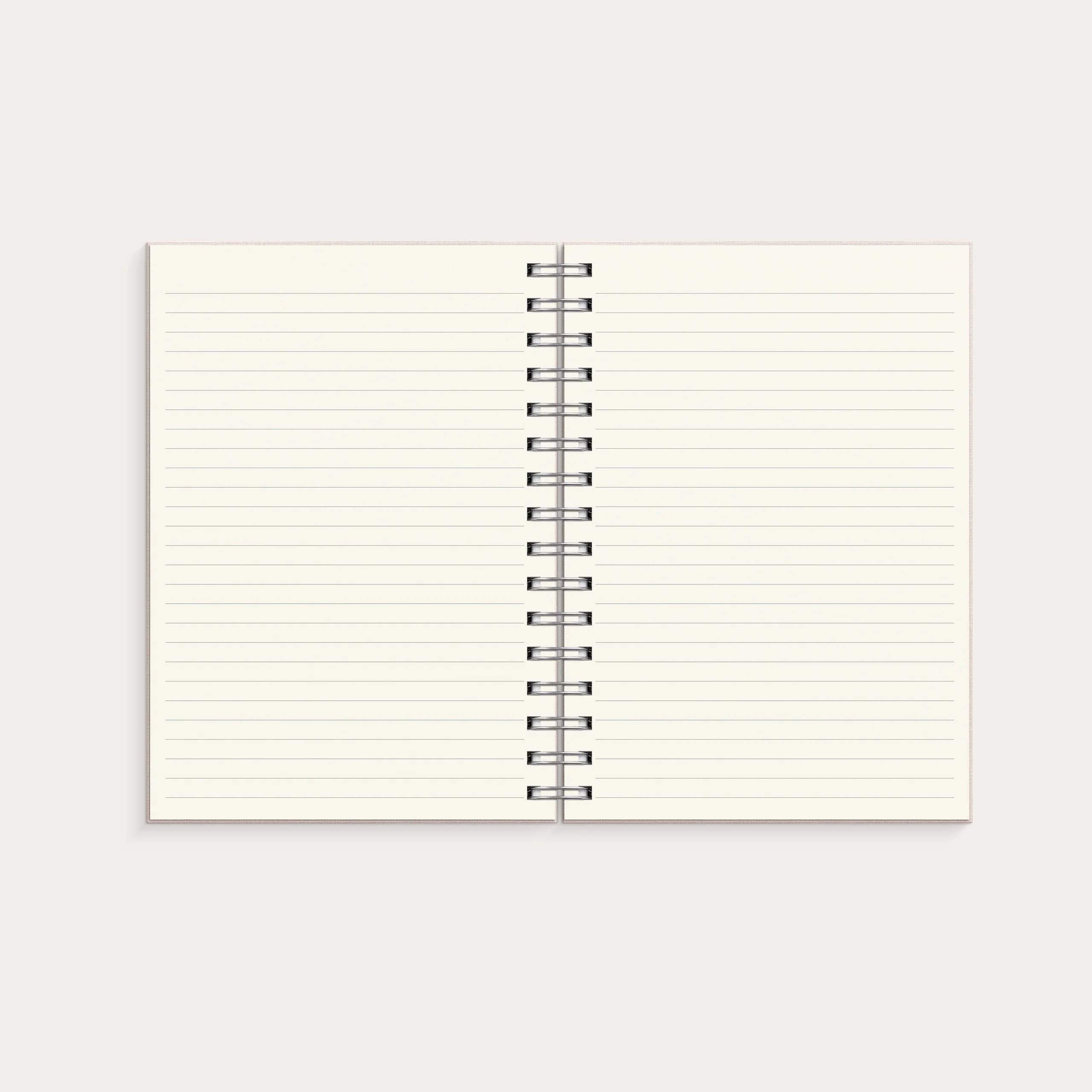 Notebook Textile pink lined A5 wire-o - Image 3