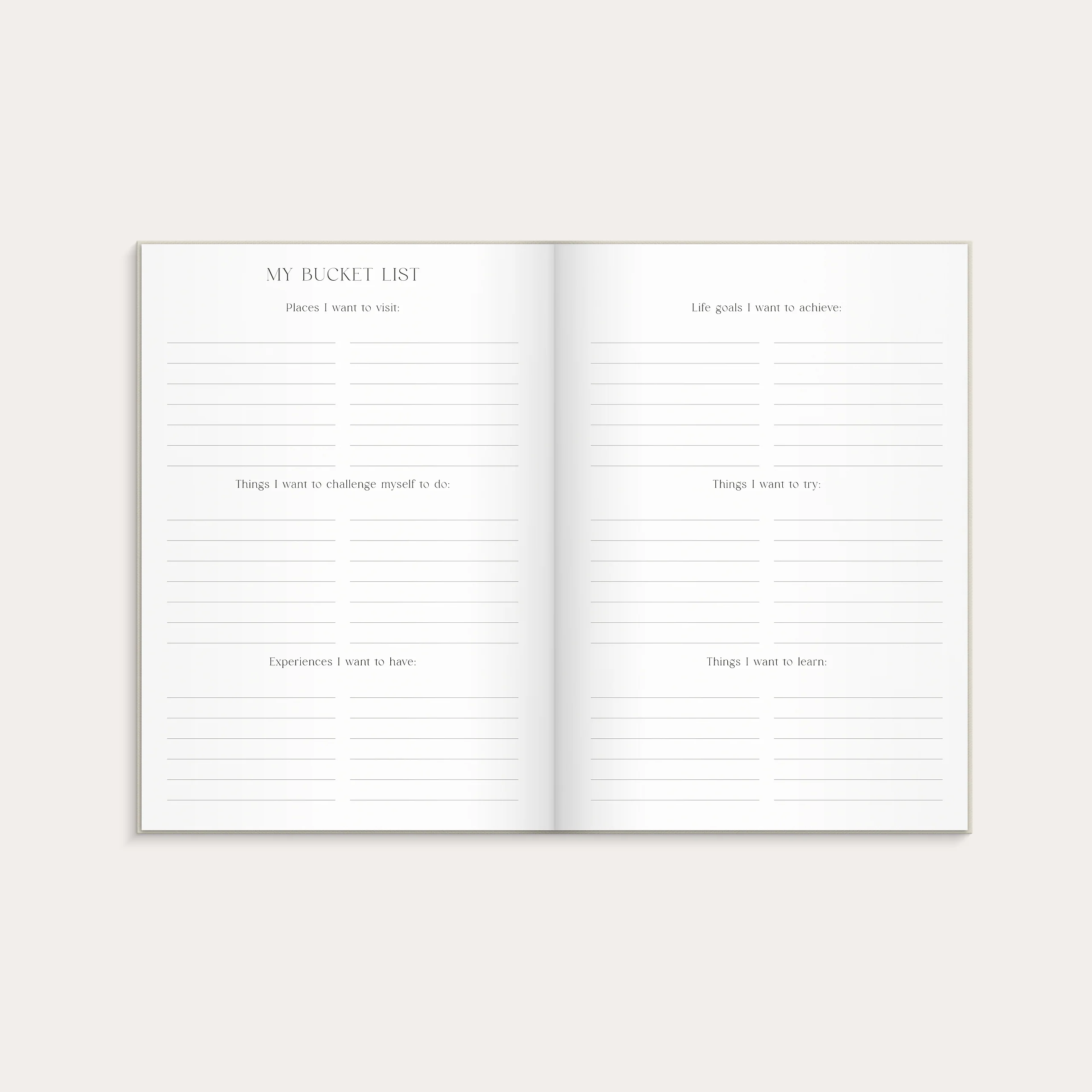 Student Planner A5 26/27 beige - Image 5