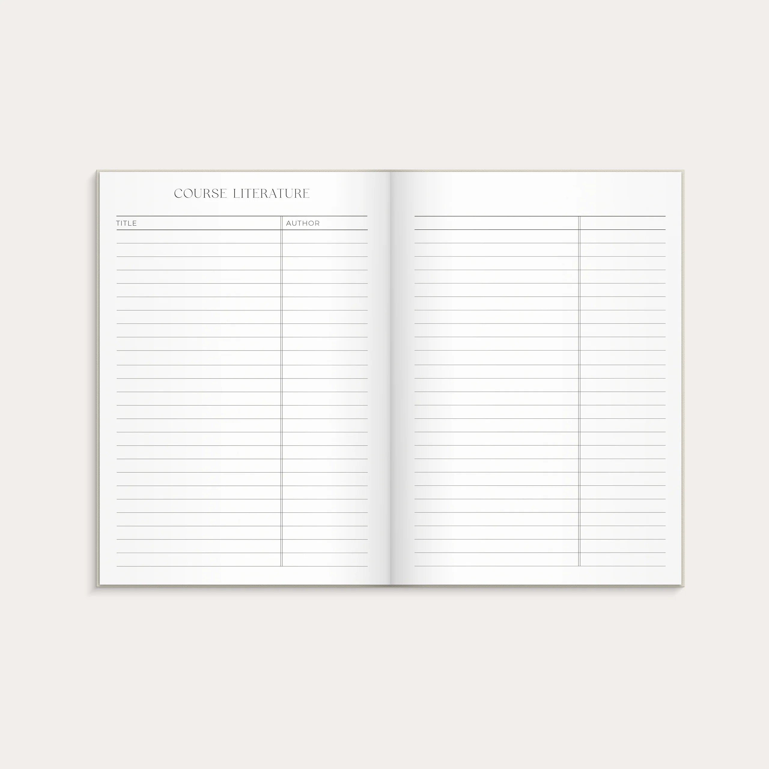 Student Planner A5 26/27 beige - Image 8