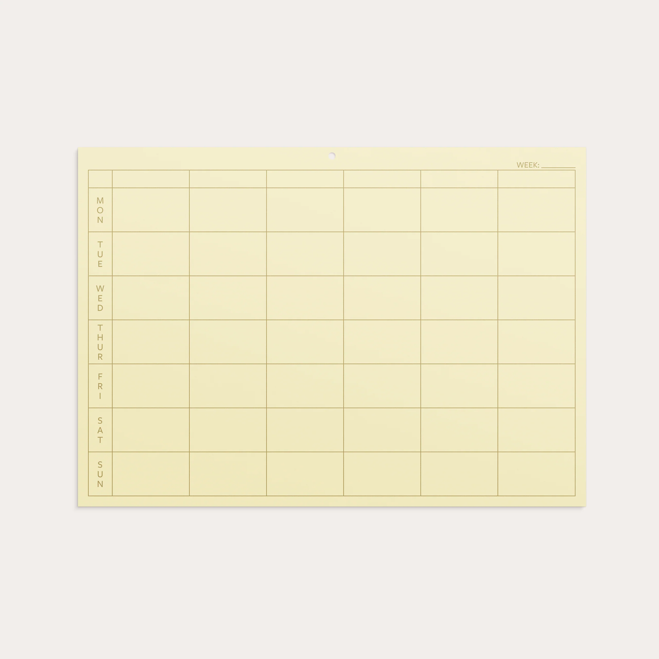 Weekly planner Color A4 - Image 5